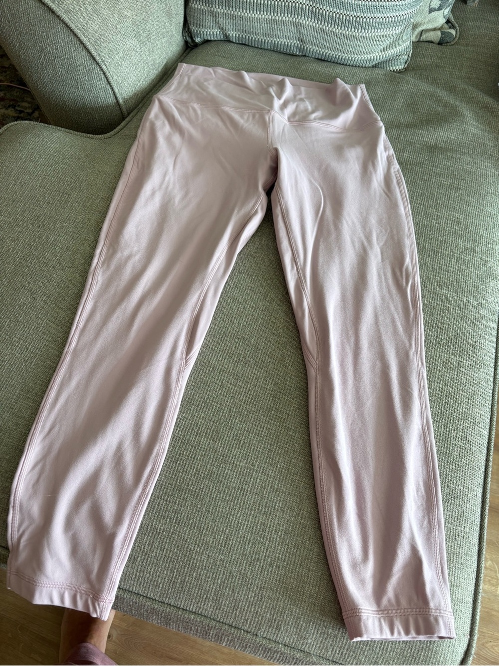 lululemon align athletica Pale Mauve High-Rise Leggings. Size 10, barely worn.